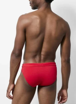 Monochrome swim brief