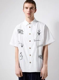 Moomin embroidery shirt