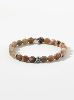 Moonstone beads bracelet