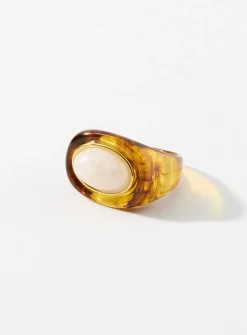 Moonstone ring