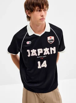 Multi-logo soccer jersey