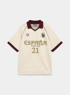 Multi-logo soccer jersey