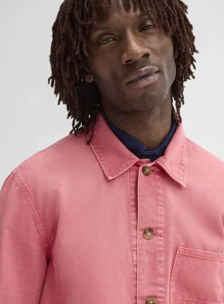 Muted colour overshirt