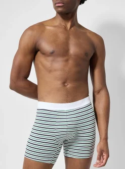 5" nautical stripes boxer brief