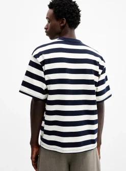 Nautical stripes loose T-shirt