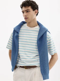 Nautical stripe tee