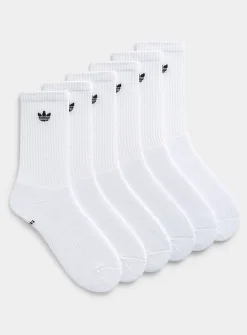 Neutral ribbed socks