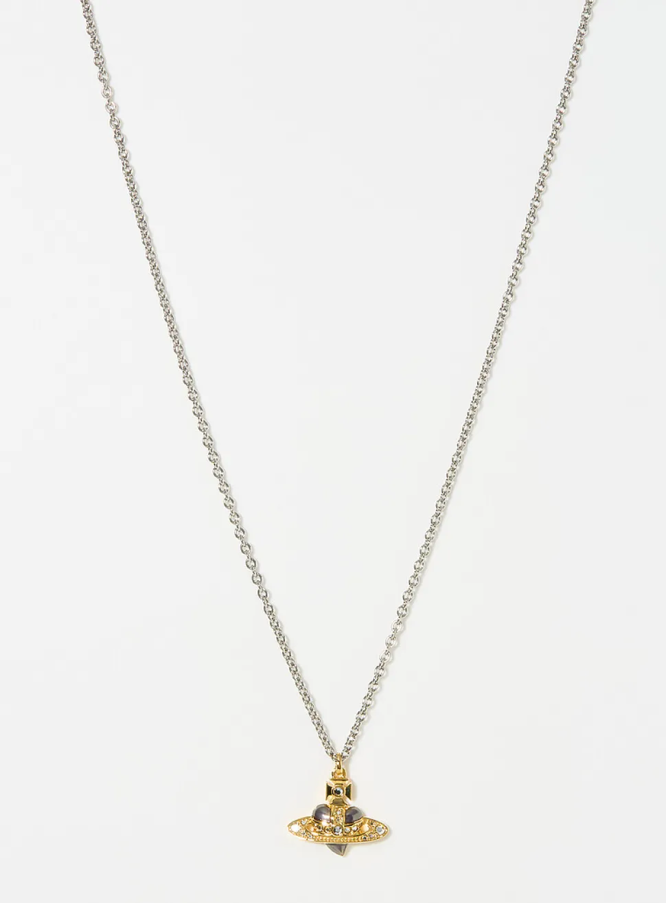 New Diamante pendant necklace