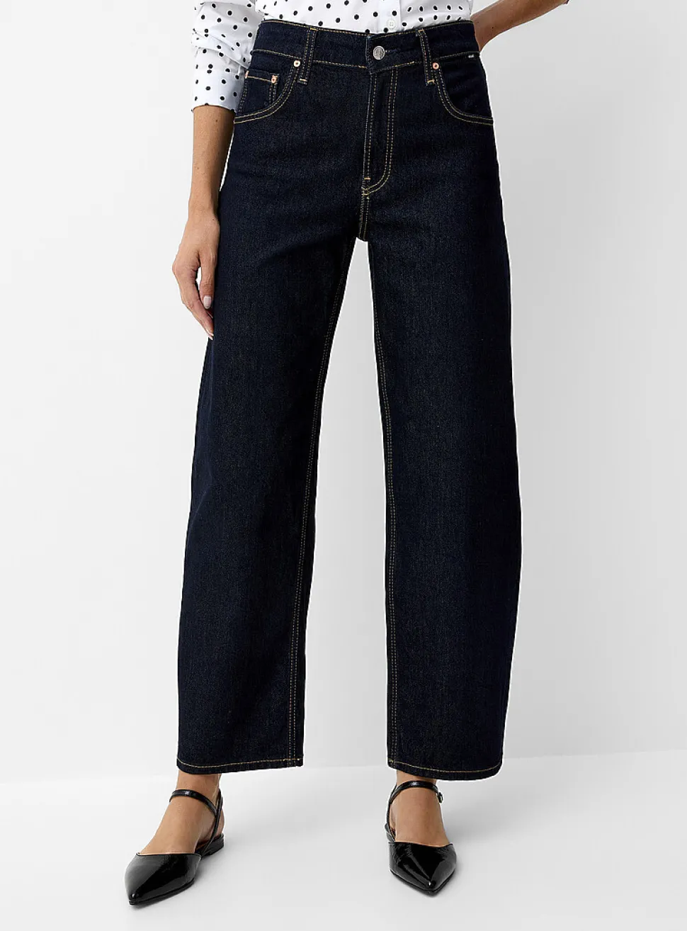 Nica dark indigo jean