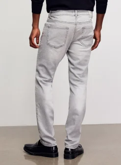 Nick bleached ash-grey jean