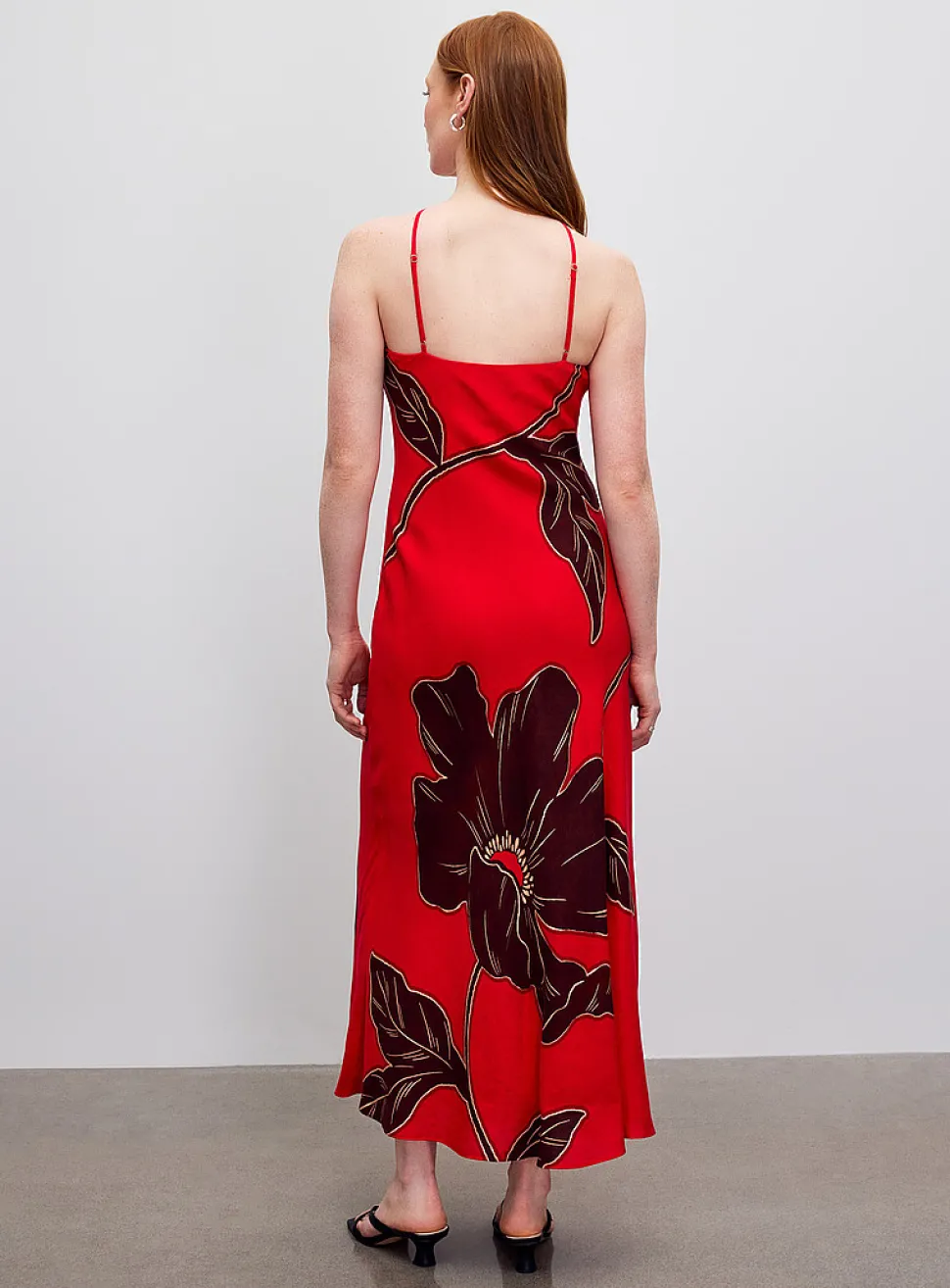 Nova vivid floral maxi dress