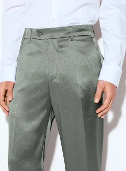 Noxen sage satiny pant