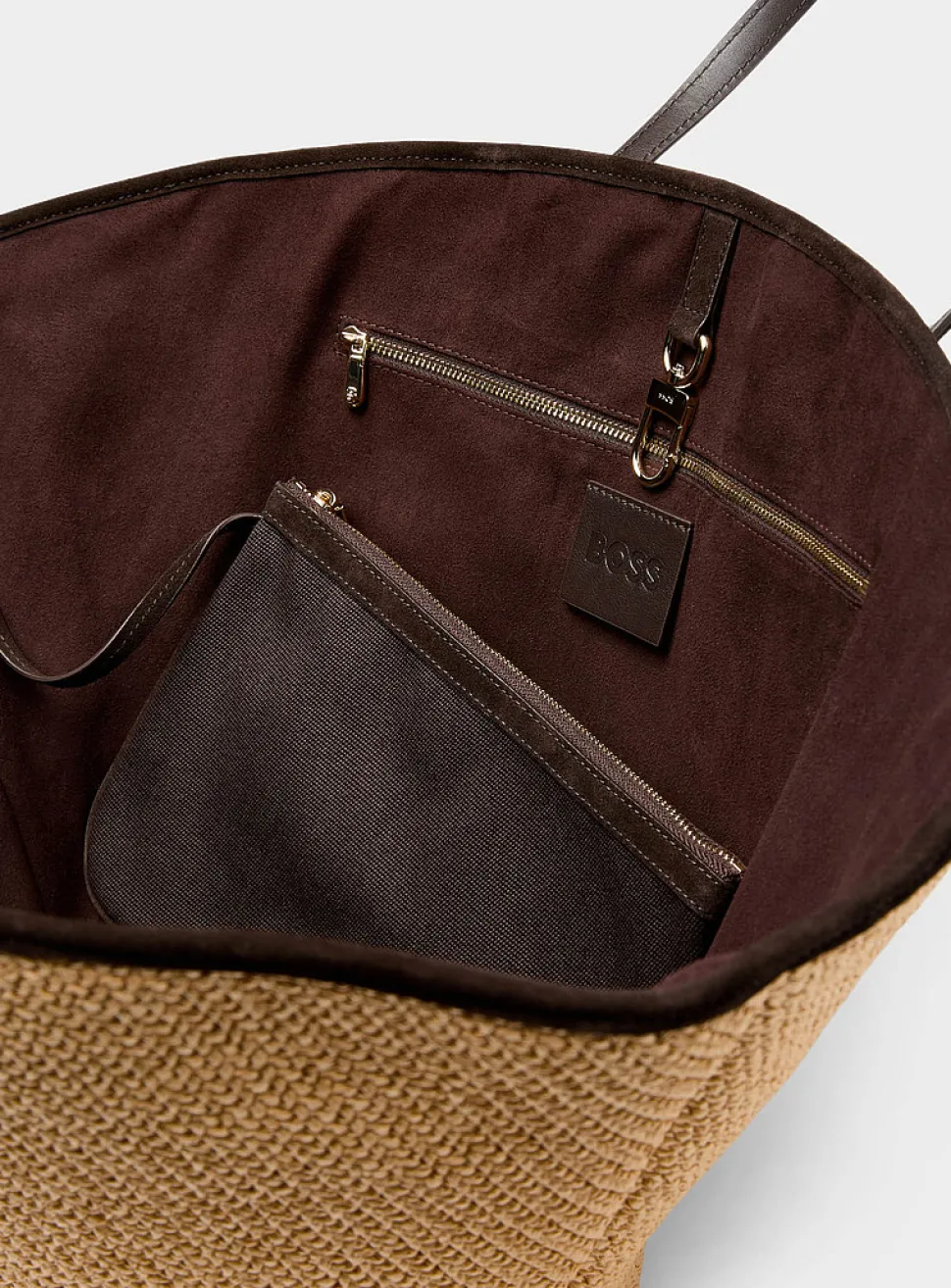 Numah braided straw XXL tote bag