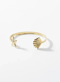Ocean treasures open bangle