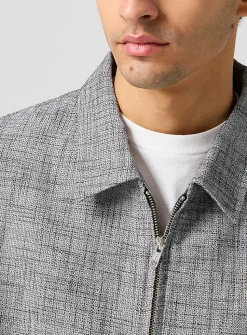 Ohio woven zip-up jacket