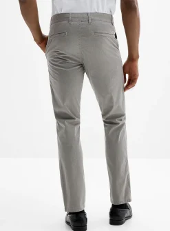 Optical pattern chinos