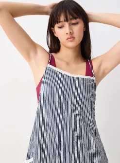 Organic cotton gauze romper