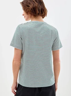 Organic cotton striped T-shirt