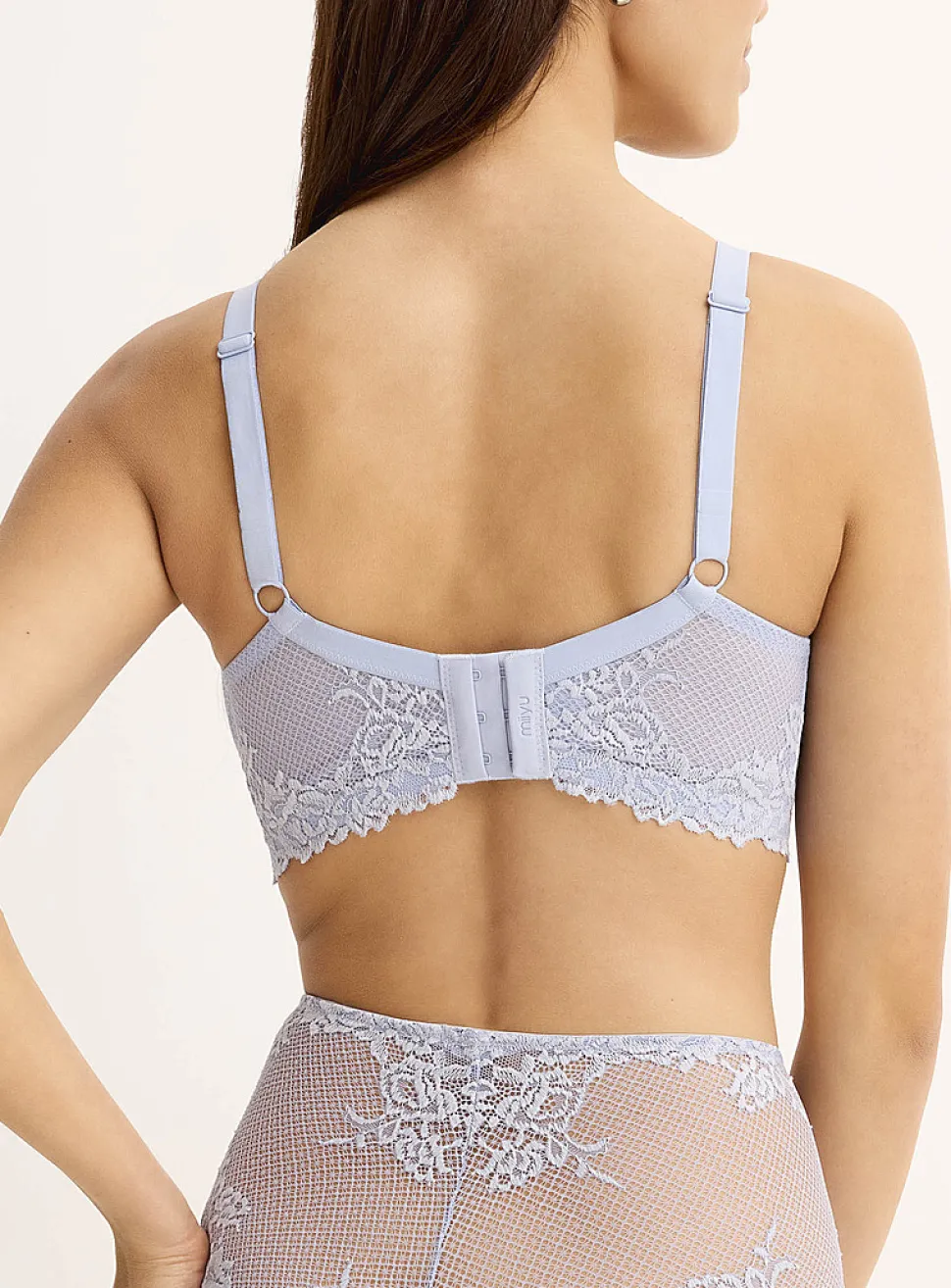Orion sheer lace full-coverage bra