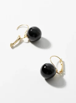 Oversized bead earrings