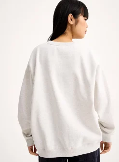 Oversized destination fleece sweatshirt