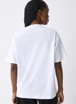 Oversized graphic-print T-shirt