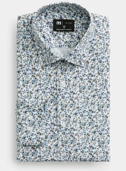 Painterly foliage shirt