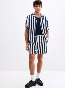 Parasol-stripe short