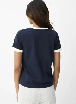 Parisian borough piped T-shirt