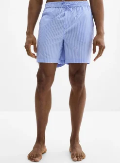 Patterned poplin pyjama short