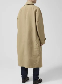 Peachskin dress coat