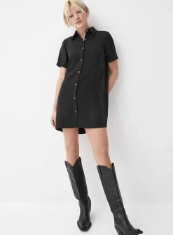 Pearly buttons shirtdress