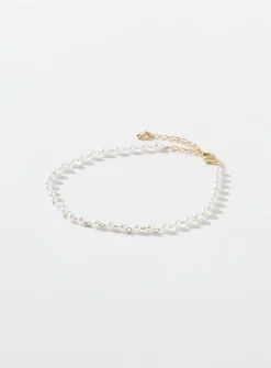 Pearly-bead anklet