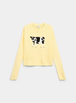 Picture jacquard sweater