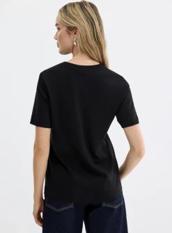 Pima cotton relaxed T-shirt