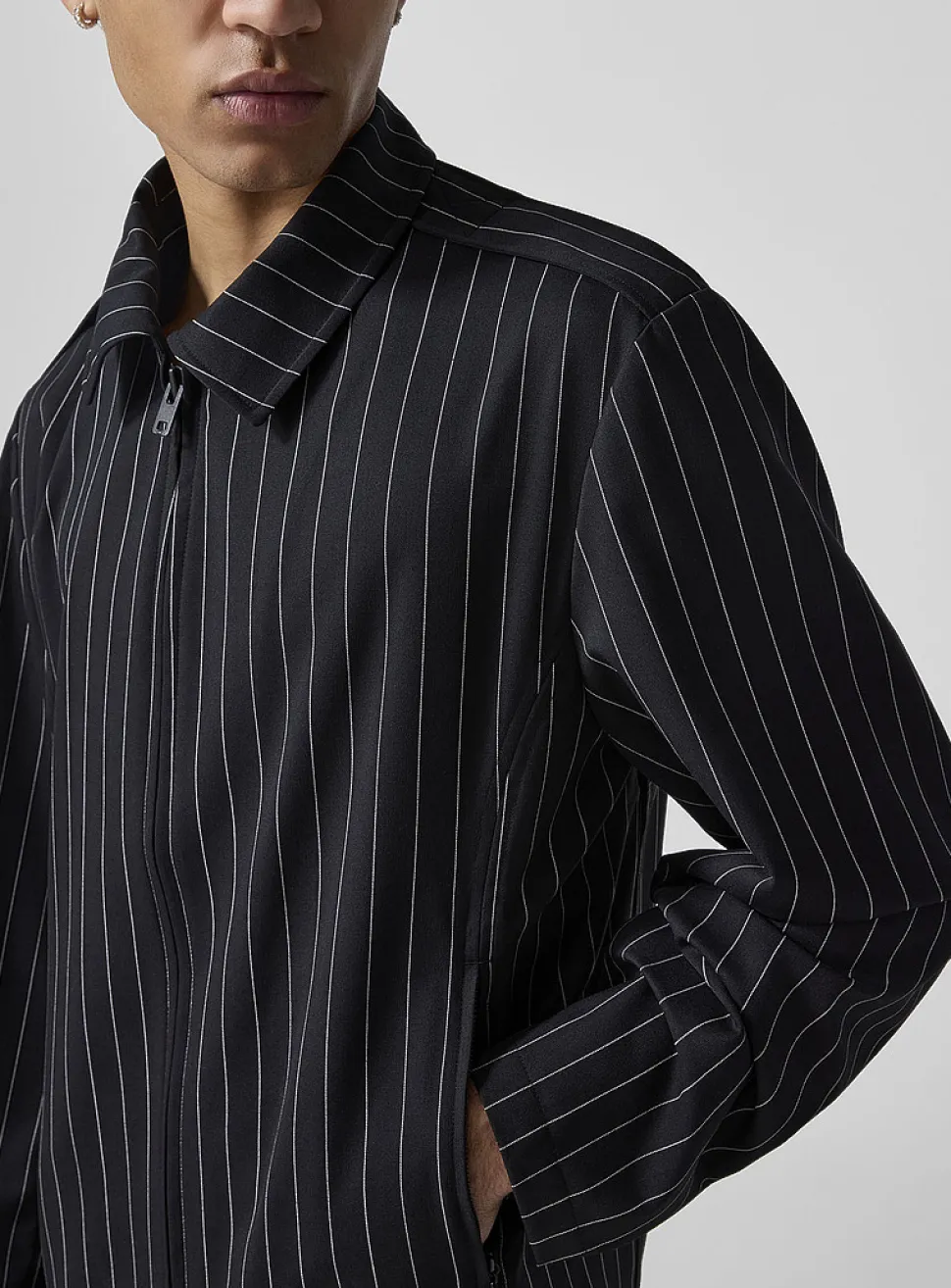 Pinstripe jacket