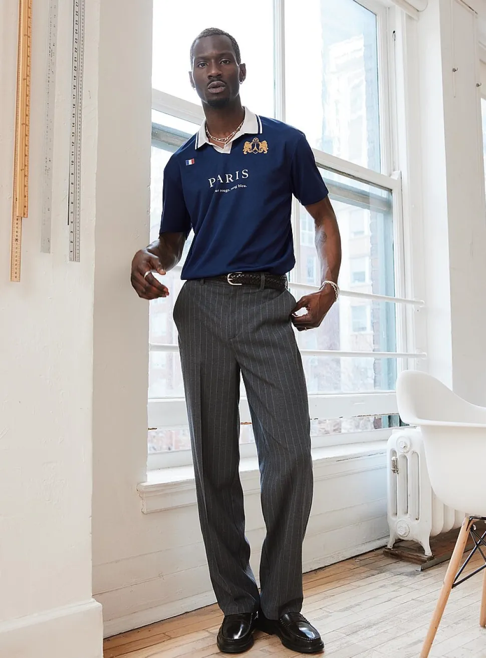 Pinstripe pant