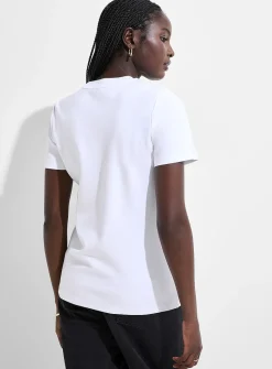 Plain interlock T-shirt