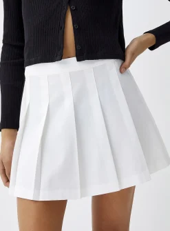 Pleated dress skirt
