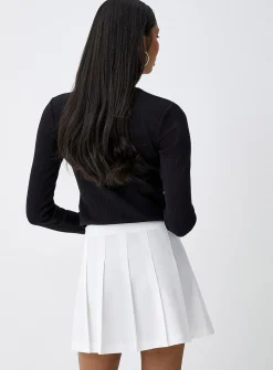 Pleated dress skirt
