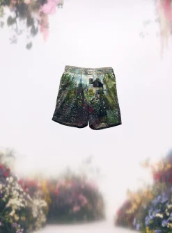 Poetic painting poplin boxer