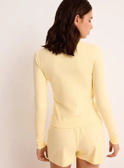 Pointelle knit cardigan