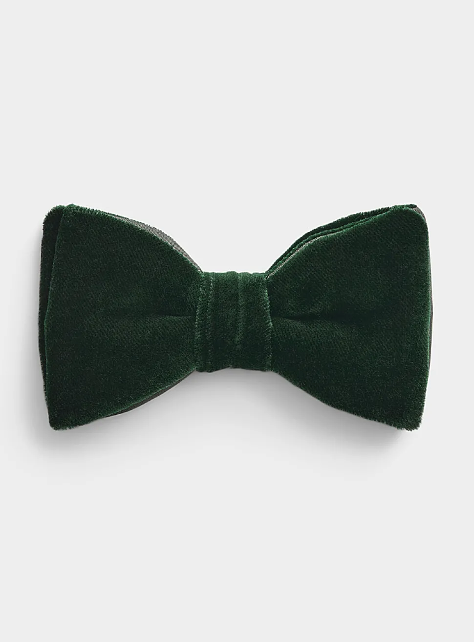 Pontoglio velvet bow tie