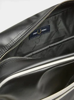 Preppy-stripe laptop bag