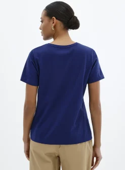 Printed Pima cotton T-shirt