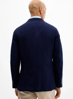 Pure cotton seersucker jacket