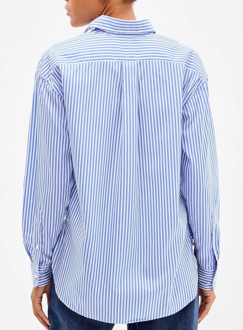Pure cotton striped shirt