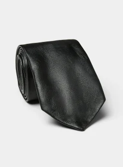 Pure lambskin tie