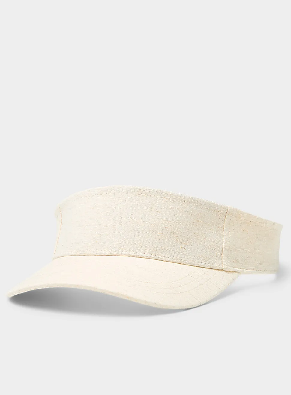 Pure linen visor