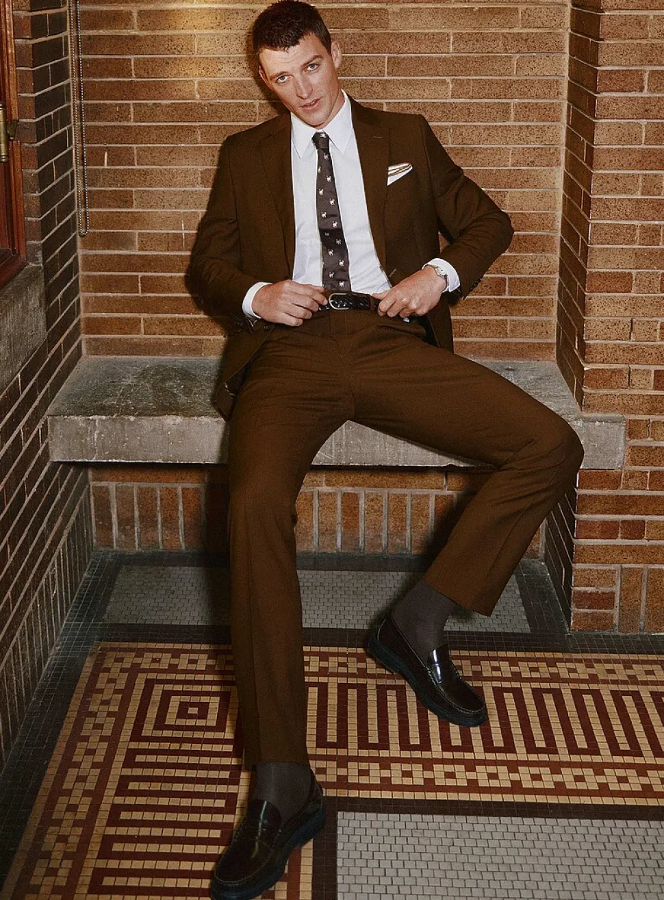 Pure wool suit